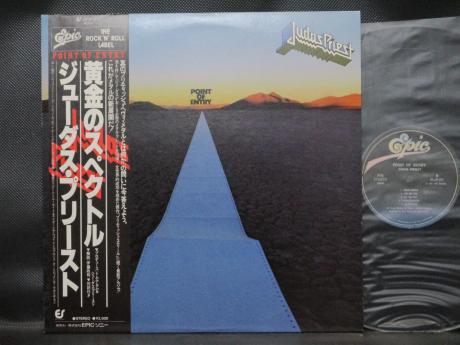 Judas Priest Point of Entry Japan Orig. LP OBI