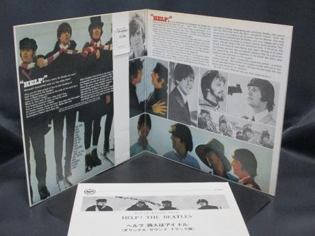 Beatles Help ! Japan Early Press LP MEDAL OBI G/F