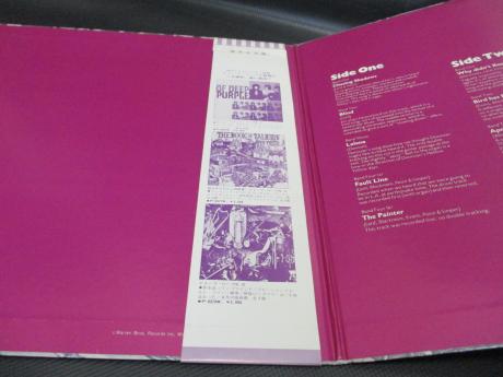 Deep Purple 3rd S/T Japan Rare LP OBI INSERT