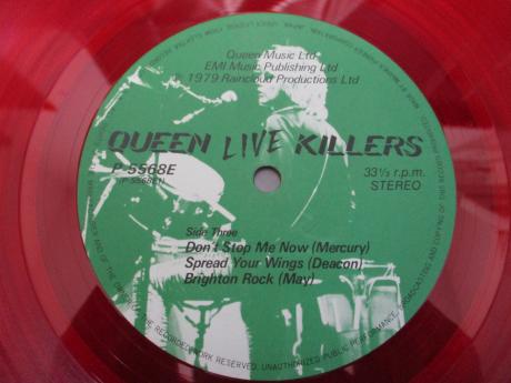 Queen Live Killers Japan Orig. 2LP OBI RED & GREEN DISC