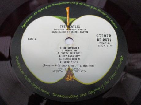 Beatles White Album Japan Orig. 2LP RED WAX