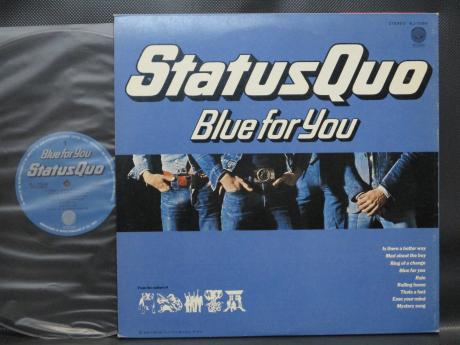 Status Quo Blue For You Japan Orig. LP OBI