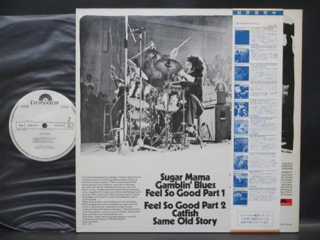 Rory Gallagher Taste Live Japan PROMO LP OBI WHITE LABEL