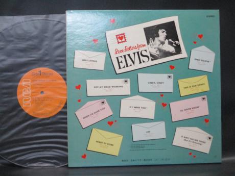 Elvis Presley Love Letters Japan Orig. LP G/F OBI AIRMAIL ENVELOPE