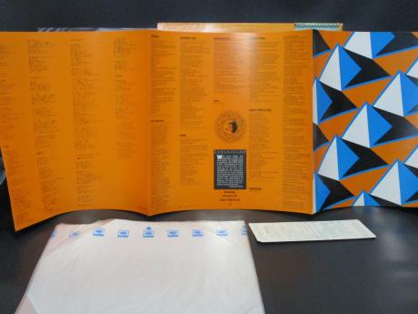 Earth Wind & Fire Spirit Japan PROMO LP OBI WHITE LABEL