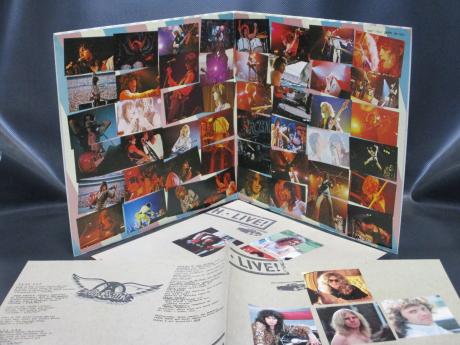 Aerosmith Live Bootleg Japan Orig. 2LP RARE POSTER