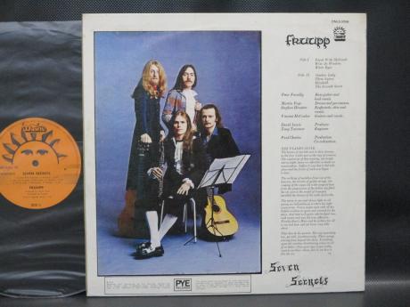 Fruupp Seven Secrets Japan Orig. LP INSERT
