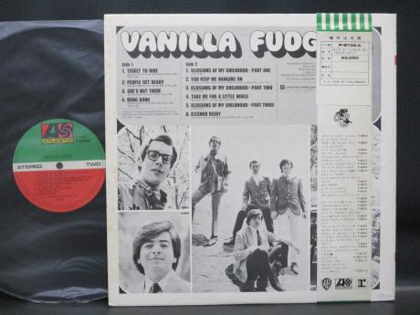 Vanilla Fudge S/T Same Title Japan Early LP ROCK AGE FLOWER OBI