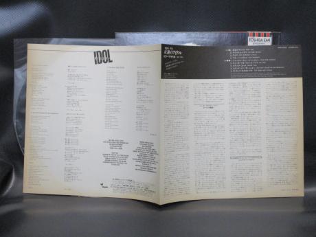 Generation X Billy Idol Rebel Yell Japan PROMO LP OBI WHITE LABEL