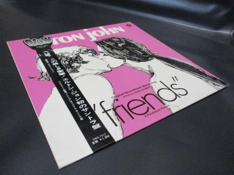 Elton John Friends Japan Orig. PROMO LP OBI WHITE LABEL