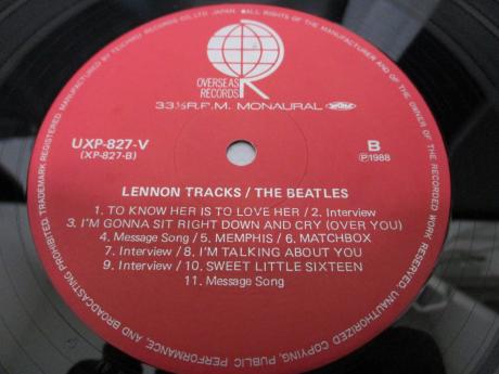 Beatles Lennon Tracks Japan ONLY LP INSERT