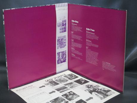 Deep Purple 3rd S/T Japan Rare LP OBI INSERT