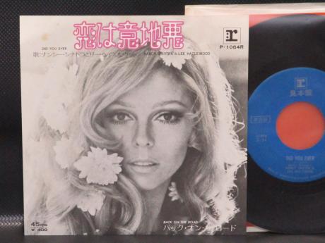 Nancy Sinatra & Lee Hezlewood Did You Ever Japan PROMO 7" PS