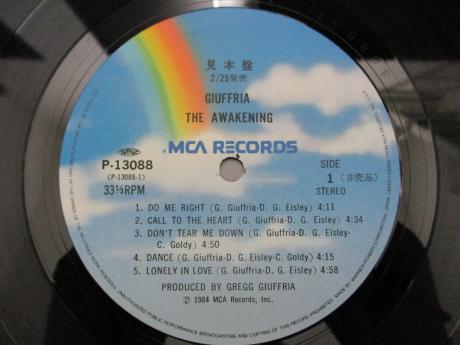 Giuffria Giuffria ( The Awakening ) Japan Orig. PROMO LP OBI