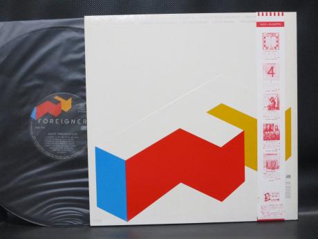 Foreigner Agent Provocateur Japan LP OBI RARE METAL CARD