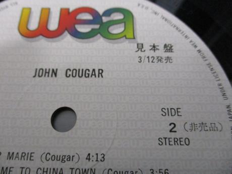 John Cougar S/T Same Title Japan Orig. PROMO LP OBI