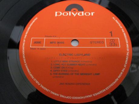 Jimi Hendrix Experience Electric Ladyland Japan Rare 2LP GREEN OBI