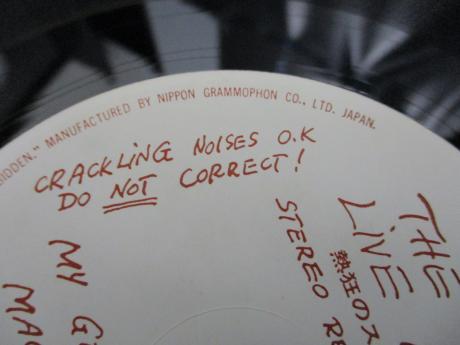 WHO Live at Leeds Japan Orig. LP OBI INSERTS