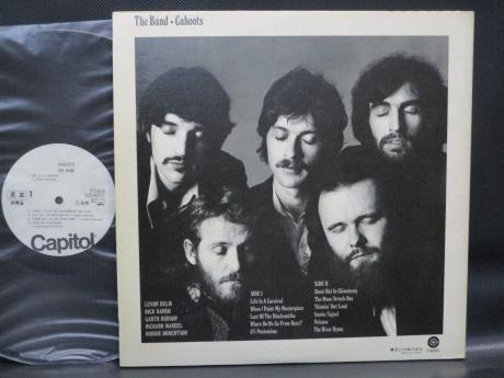 The Band Cahoots Japan PROMO LP OBI WHITE LABEL