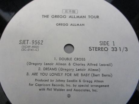 Allman Brothers Band Gregg Allman Tour Japan Orig. PROMO 2LP OBI POSTER