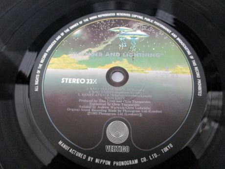 Thin Lizzy Thunder and Lightning Japan Orig. LP OBI
