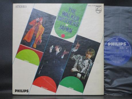 Scott Walker Walker Brothers In Japan Only Live LP G/F