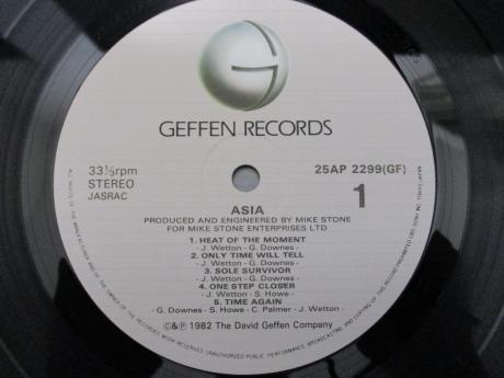 Asia 1st S/T Same Title Japan Orig. LP OBI INSERT