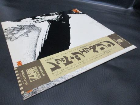 Led Zeppelin 1st Same Title Japan Rare LP OBI BIG POSTER