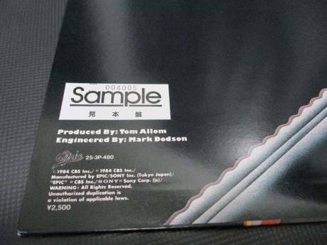 Judas Priest Defenders of the Faith Japan PROMO LP OBI