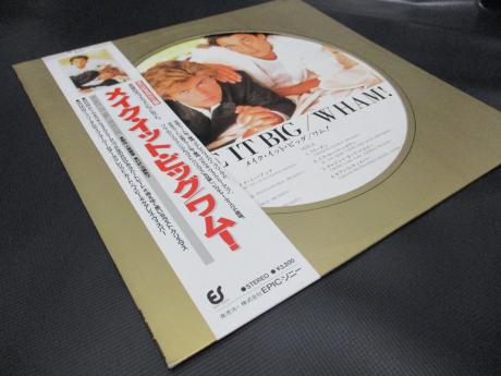 George Michael Wham ! Make It Big Japan LTD LP OBI PICTURE DISC