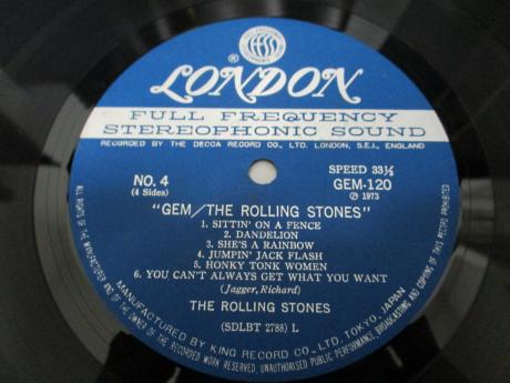 Rolling Stones GEM Japan ONLY 2LP OBI + 7" 1973