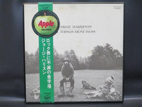 George Harrison All Things Must Pass Japan Orig. 3LP BOX SET OBI RED WAX