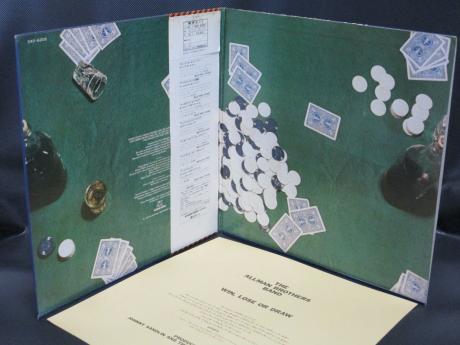 Allman Brothers Band Win Lose or Draw Japan PROMO LP OBI WHITE LABEL