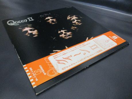 Queen II 2nd Japan Rare LP OBI INSERT