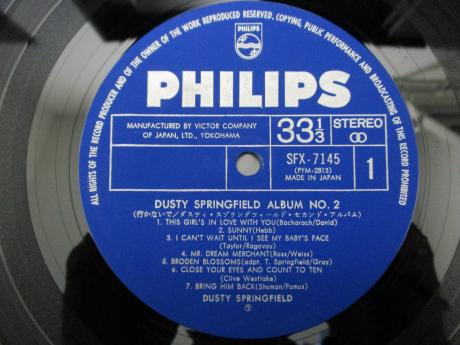 Dusty Springfield Album No. 2 Japan Orig. LP OBI