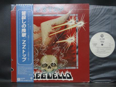 ZZ TOP Deguello Japan Orig. PROMO LP OBI WHITE LABEL