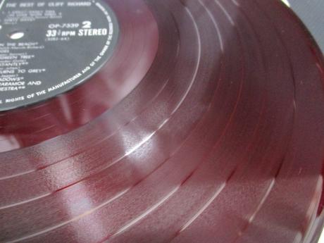 Cliff Richard Best Of Japan ONLY LP OBI RED WAX