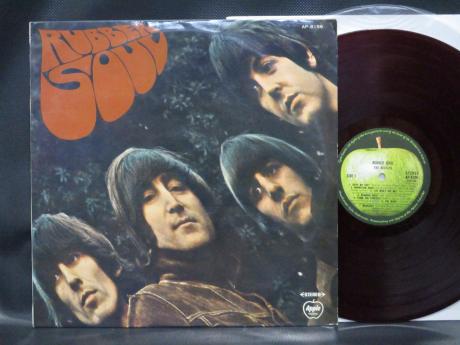 Beatles Rubber Soul Japan Apple 1st Press LP RED WAX