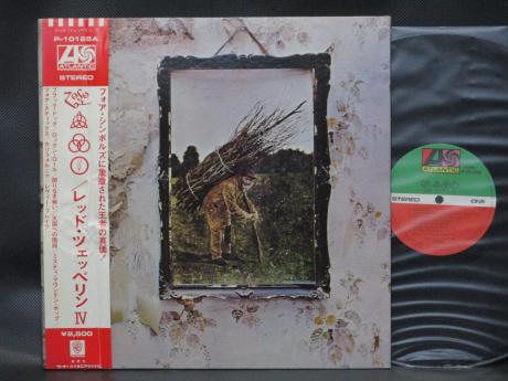 Led Zeppelin IV ( Same Title ) Japan Rare LP OBI