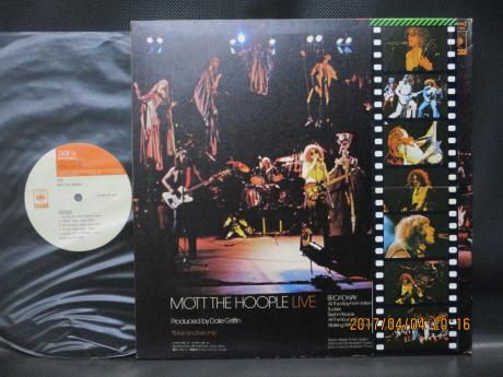 Mott the Hoople Live Japan Orig. LP OBI RARE BOOKLET