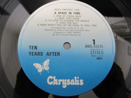 Ten Years After A Space in Time Japan Rare LP OBI