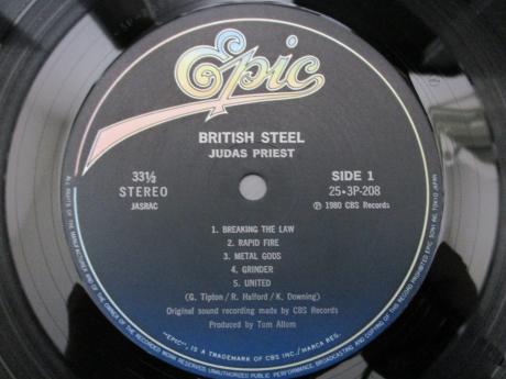 Judas Priest British Steel Japan Orig. LP OBI