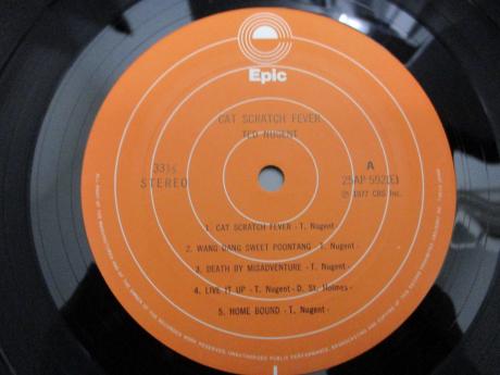 Ted Nugent Cat Scratch Fever Japan Orig. LP OBI