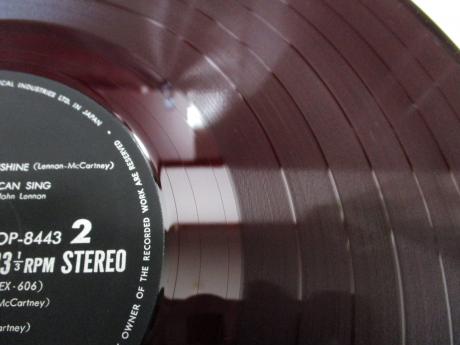 Beatles Revolver Japan Early Press LP ODEON RED WAX