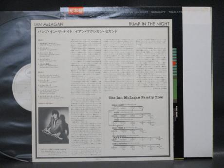 Faces Ian McLagan Bump in the Night Japan PROMO LP OBI