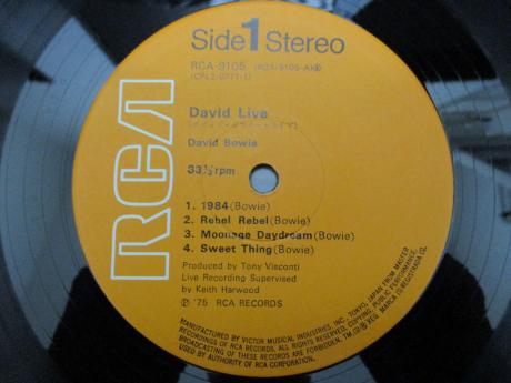 David Bowie David Live Japan Orig. 2LP OBI