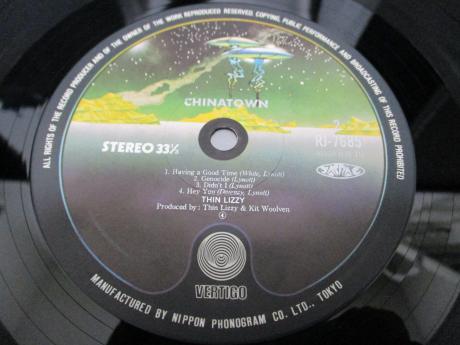 Thin Lizzy Chinatown Japan Orig. LP OBI