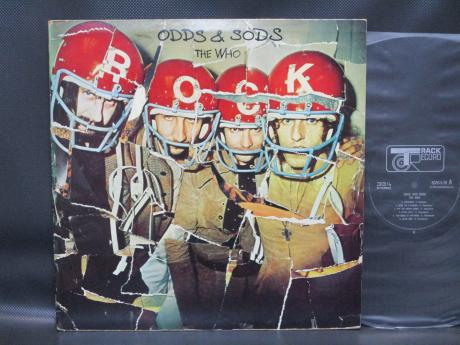 WHO Odds & Sods Japan Orig. LP RARE POSTER