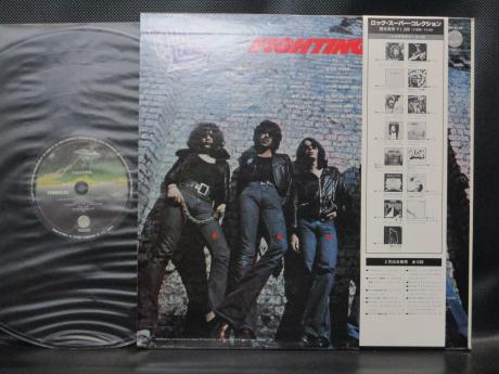 Thin Lizzy Fighting Japan Rare LP RED OBI