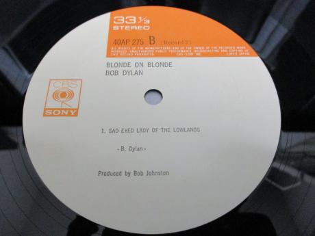 Bob Dylan Blonde on Blonde Japan Rare 2LP RED OBI